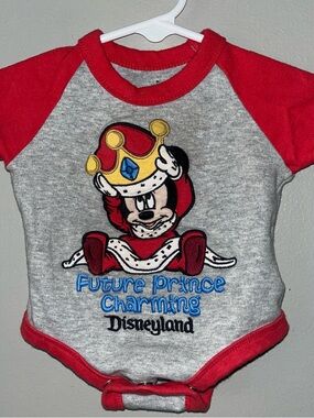 Disney "Future Prince Charming" Mickey Mouse Bodysuit (Previously Owned)